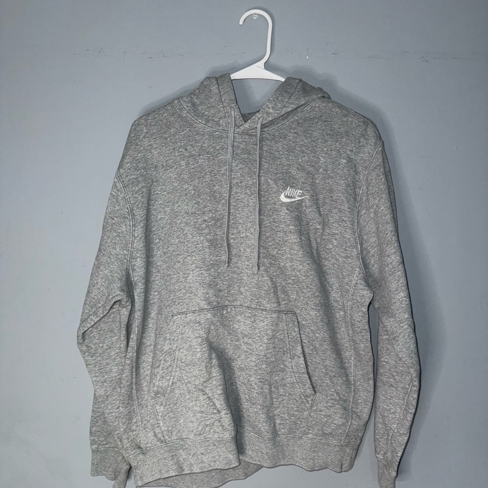 Nike Men's Gray Hoodie